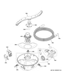 Motor, sump & filter assembly