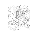 GE DDT595SFL5DS body parts (1) diagram