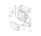 GE GDF510PGM5WW body parts diagram