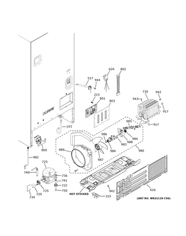 Machine compartment