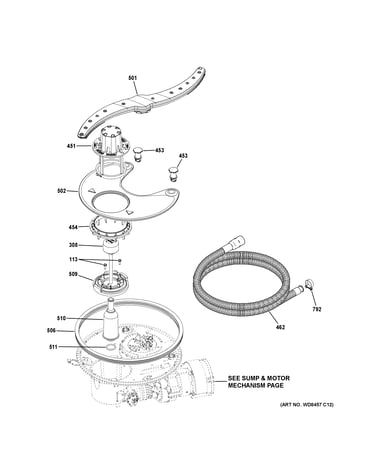 Sump & filter assembly