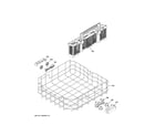 GE GDT535PGM0WW lower rack assembly diagram
