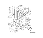 GE GDF650SMJ5ES body parts diagram