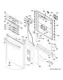 Escutcheon & door assembly