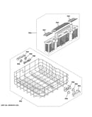 Lower rack assembly