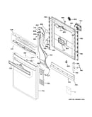 Escutcheon & door assembly