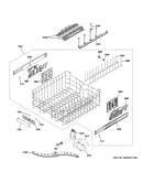 Upper rack assembly