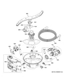 Motor, sump & filter assembly