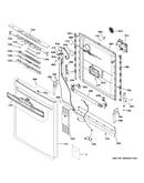 Escutcheon & door assembly