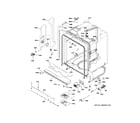 GE GDT630PSM4SS body parts (1) diagram