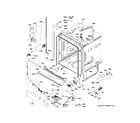 GE PDT715SFN3DS body parts (1) diagram