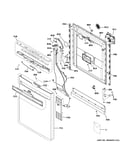 Escutcheon & door assembly