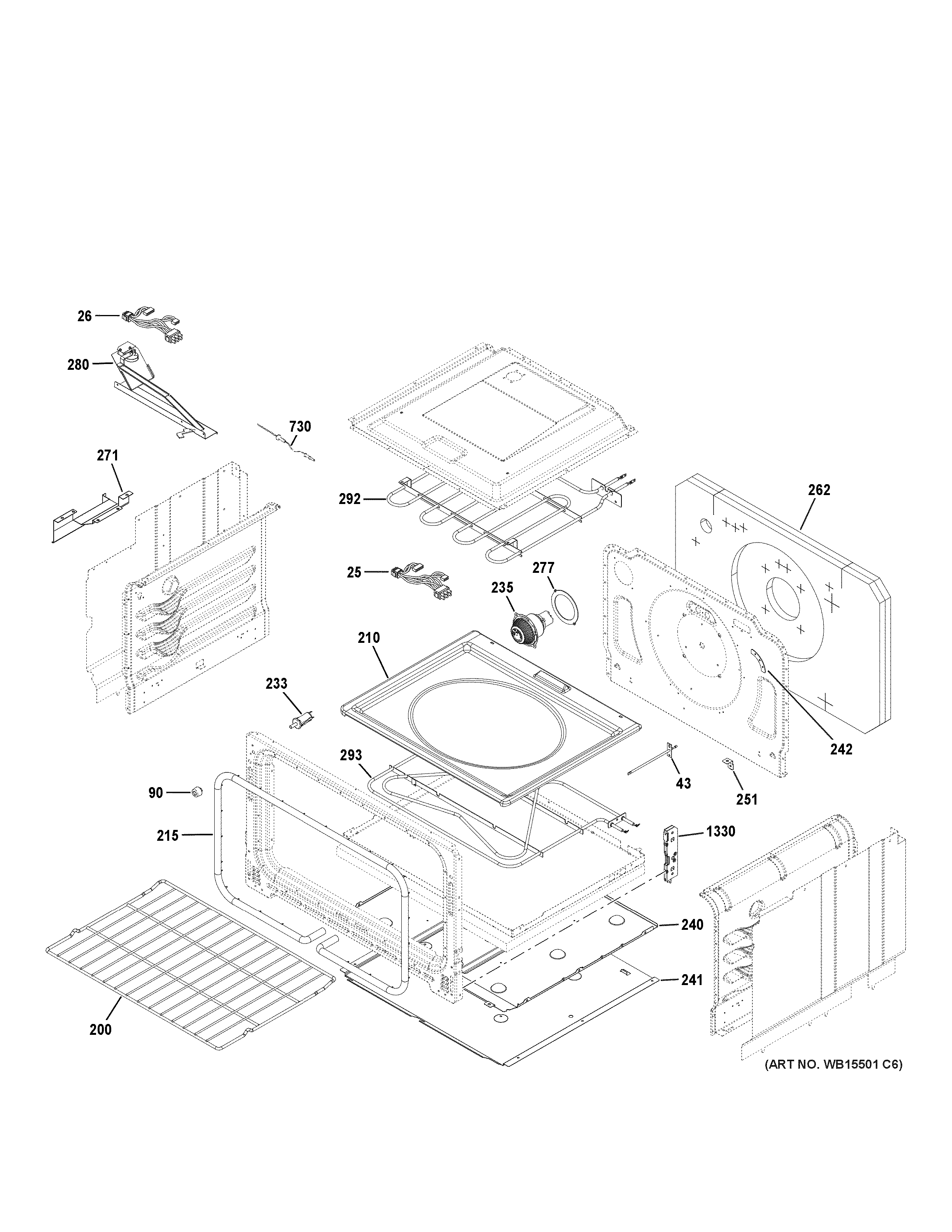 Lower oven