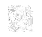 GE PHS930BL5TS body parts diagram