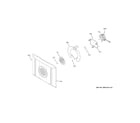 GE PHS930BL5TS convection fan diagram