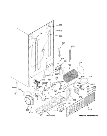 Machine compartment