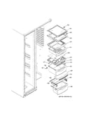 Fresh food shelves