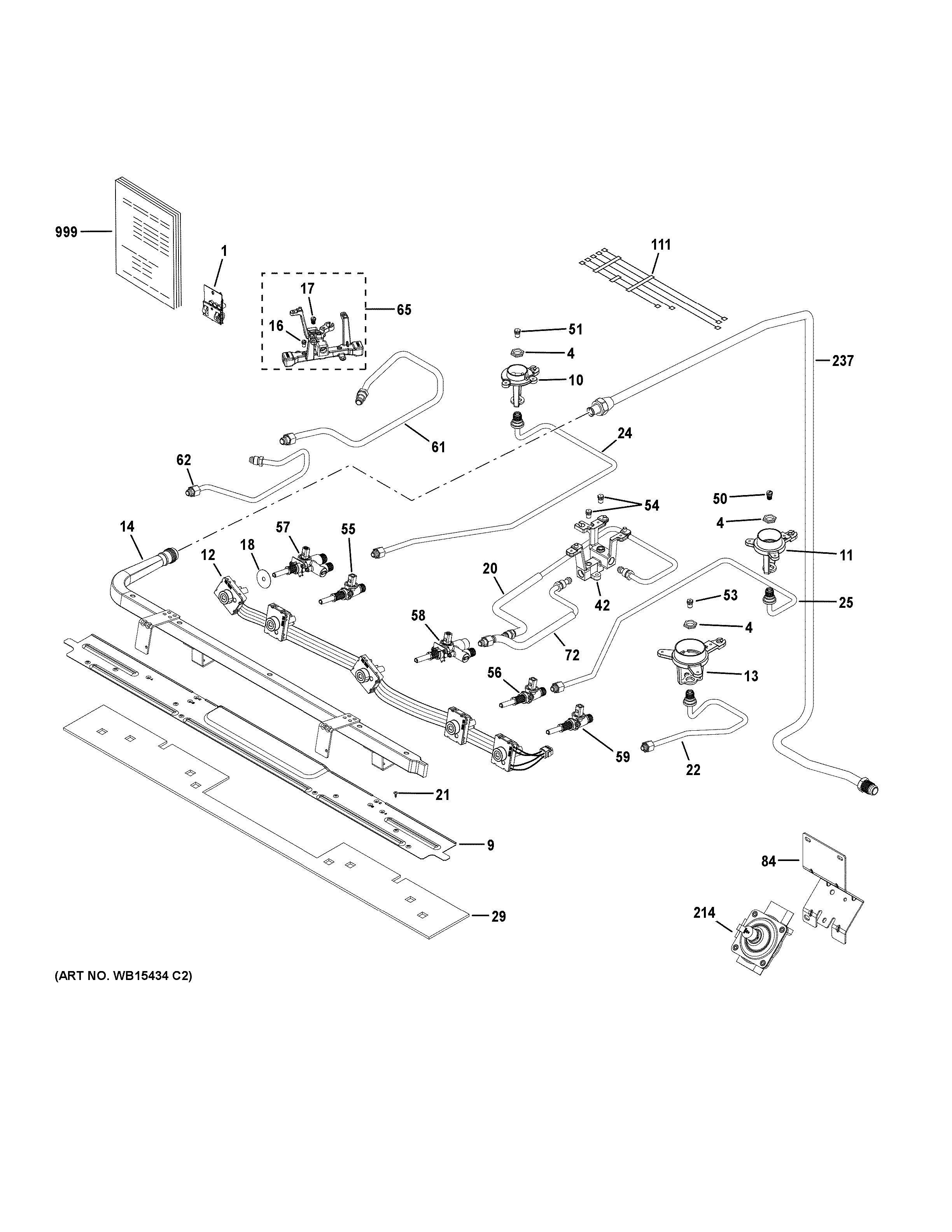 Gas & burner parts