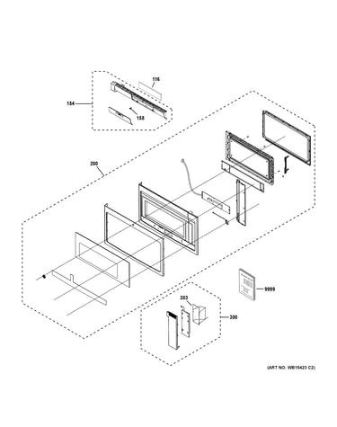 Control panel & door parts