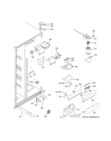Fresh food section
