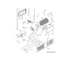 GE GWE23GENBDS machine compartment diagram