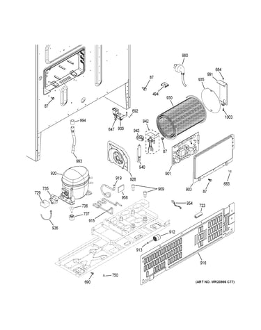 Machine compartment