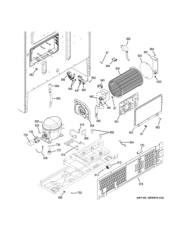 Machine compartment