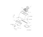 GE CV936M1SS range hood diagram