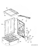 Cabinet & top panel