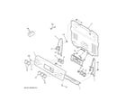 GE JB755EJ8ES control panel diagram