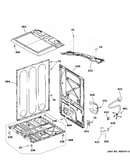 Cabinet & top panel