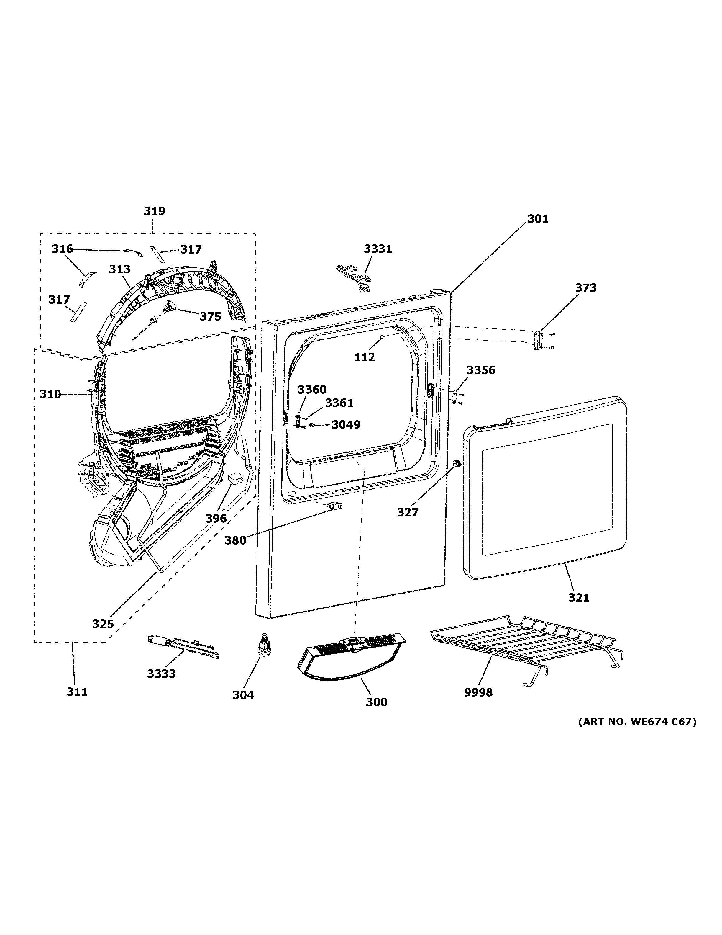 FRONT PANEL & DOOR