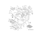 GE JB750FJ9DS body parts diagram