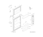 GE GTS18HSNERSS doors diagram