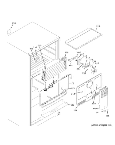 Freezer section