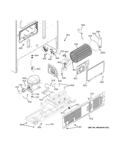 Machine compartment