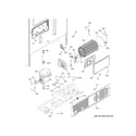 GE PFE28KMKOES machine compartment diagram
