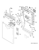 Escutcheon & door assembly