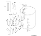 GE GE30L08BSM01 water heater assembly diagram