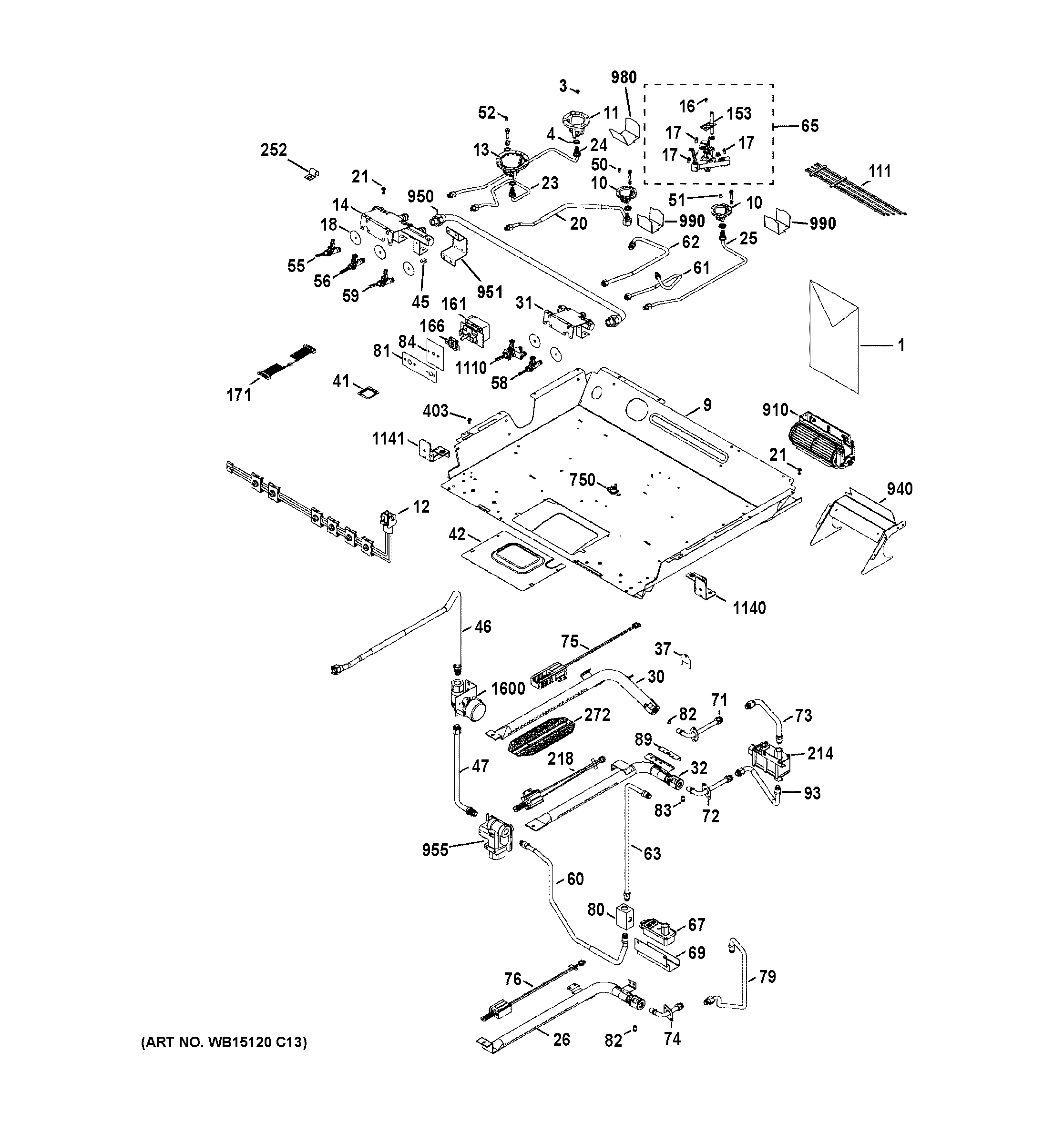 GAS & BURNER PARTS