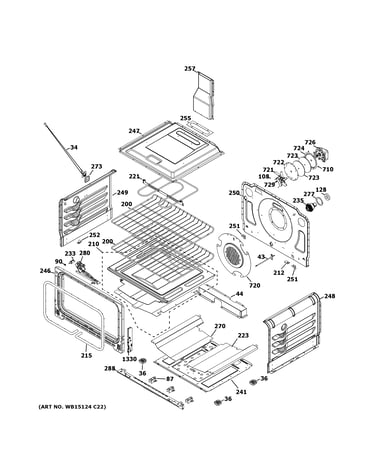 Lower oven
