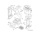 GE PGS930YP2FS body parts diagram