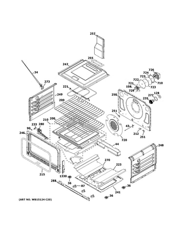 Lower oven
