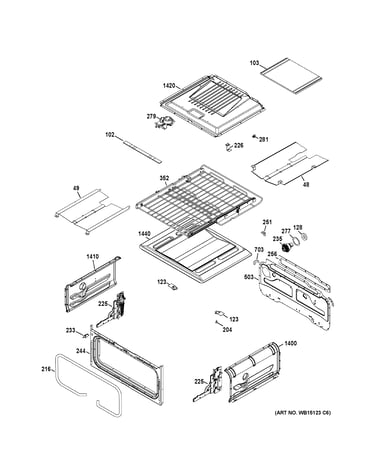 Upper oven