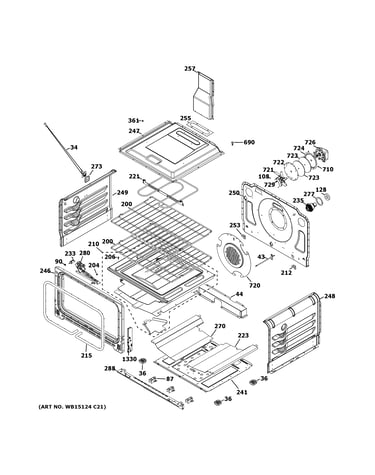 Lower oven