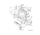 GE GDF450PSR1SS body parts diagram