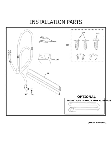 Installation parts