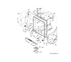 GE GDF511PGR1BB body parts diagram