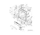 GE GDF535PSR1SS body parts diagram