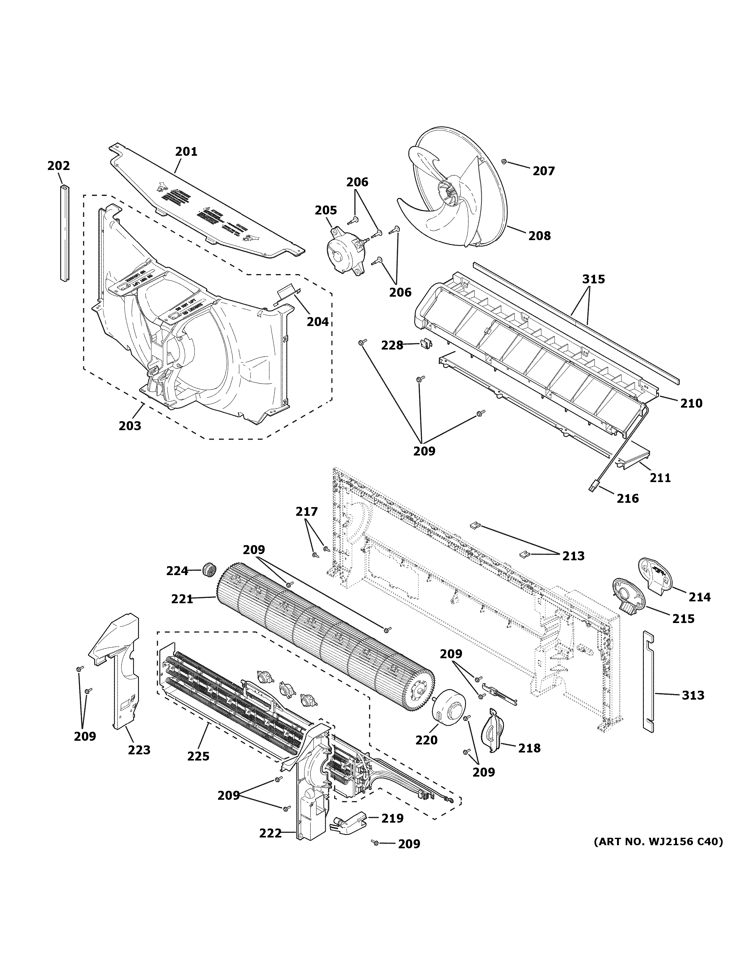 MOTOR & CHASSIS PARTS